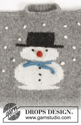 30-28 Frosty's Christmas Kids by DROPS Design